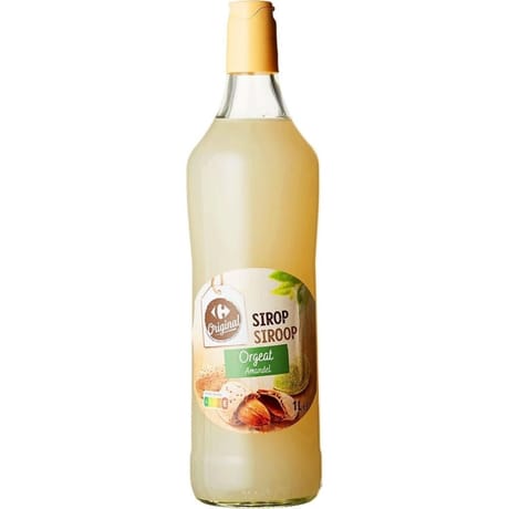 Carrefour original sirop orgeat 1l