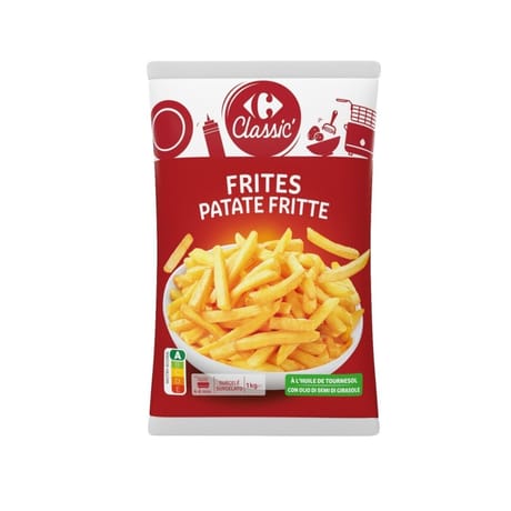 Carrefour classic' frites 1kg