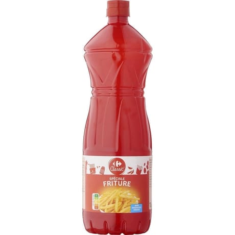 Carrefour classic' huile végétale spéciale friture 1l