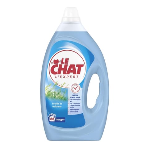 Le chat expert lessive souffle de fraîcheur 2.97l