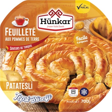 Hünkar pâte feuilletée à la pomme de terre halal 700g