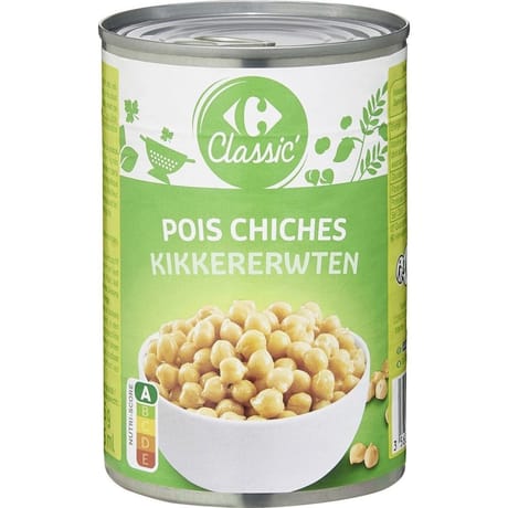 Carrefour classic' pois chiches - 265g