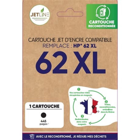 Jetline cartouche encre H-62 XL B