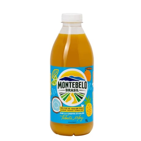 Montebelo brasil mangue ananas 100% pur jus 1l