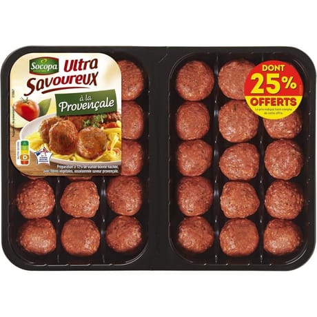 Boulettes au boeuf provençale x30 800g Socopa