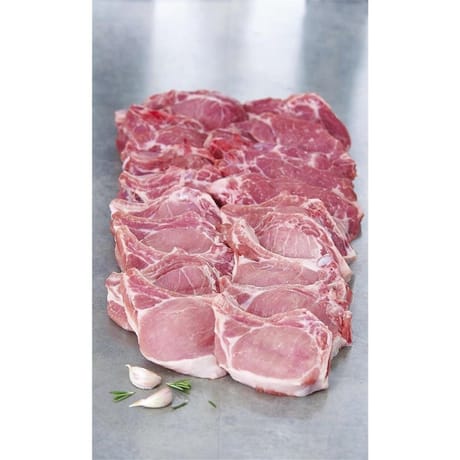 Côte de porc x10 (échine)
