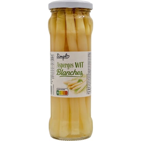 Simpl Asperges blanches bocal 37cl 205g