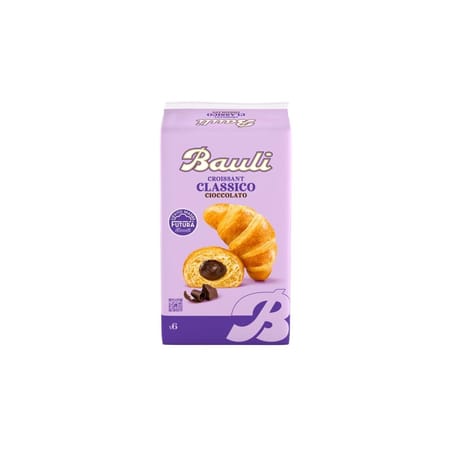 Bauli croissant coeur de cacao x6- 300g