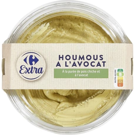 Carrefour Extra houmous à l'avocat 180g