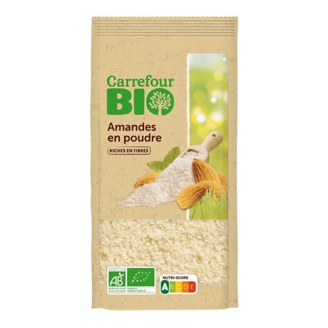 Amande poudre 175g Carrefour BIO
