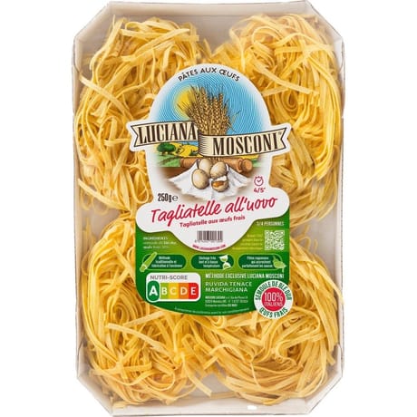 Luviana mosconi tagliatelles aux oeufs - 250g