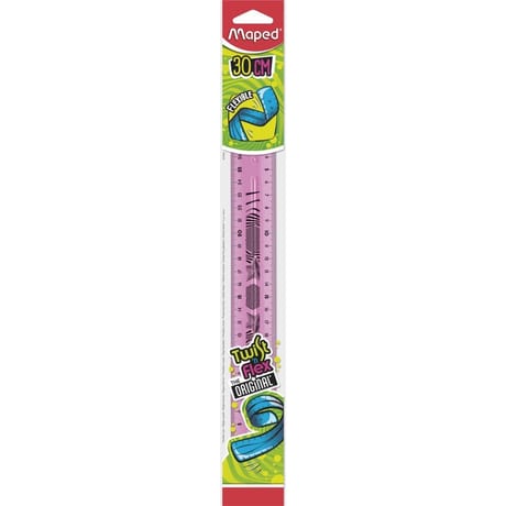 Maped règle plate souple 30 cm twist'n'flex