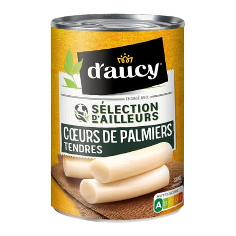 D'aucy coeur de palmier 400g
