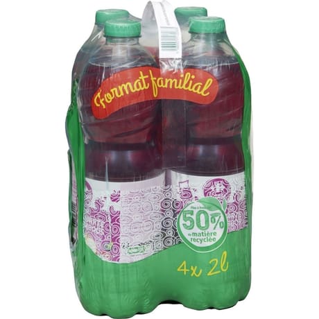 Carrefour classic' boisson pomme cassis framboise 4x2l