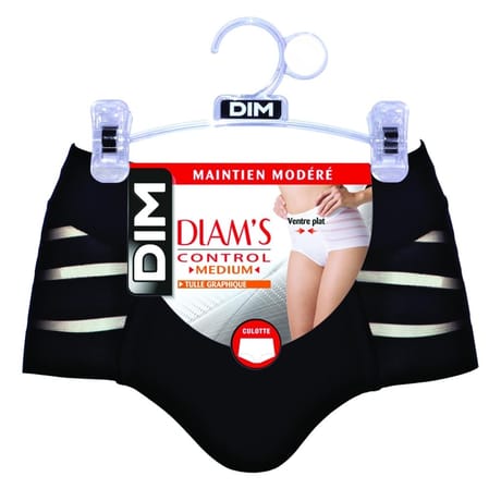 Culotte ventre plat Diam's Control Modern Dim 0HZ NOIR T48