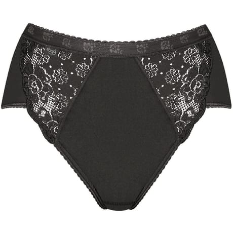 Slip midi ligne Chic Sloggi 0004 NOIR T50