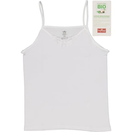 Caraco brorderie BLANC 54/56