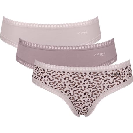Lot de 3 hipsters ligne Go crush Sloggi V001 MULTIPLE SKIN XS