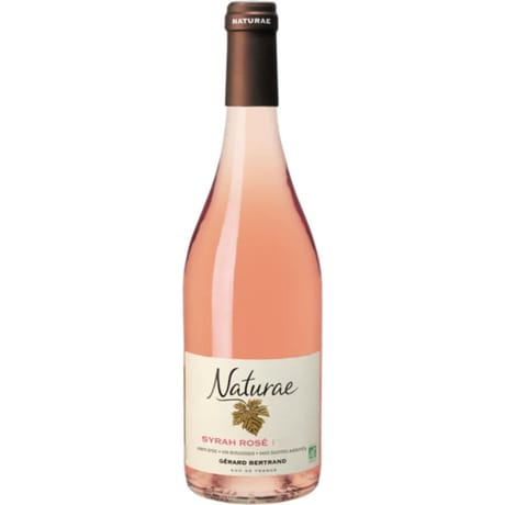 Naturae syrah rose 75 cl igp pays oc 2023 vin sans soufre ajoute bio e
