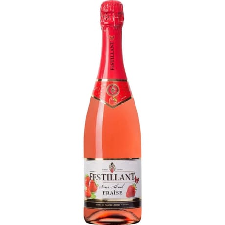 Festillant fraise à base de vin 0% 75cl