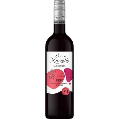 Bonne Nouvelle merlot sans alcool  75cl 0.05%vol