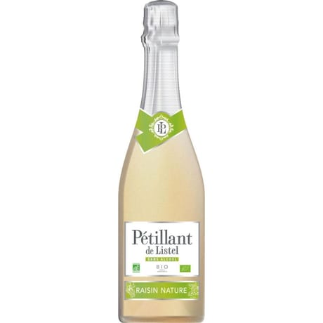 Petillant de listel sans alcool raisin nature fr bio10 75cl