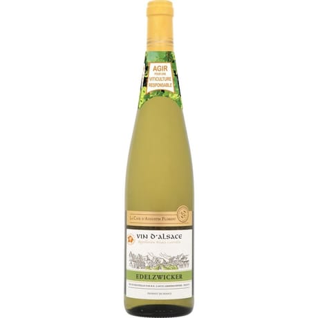 Cave augustin florent edelzwicker vin Alsace blanc AOP. 12.5°-75cl