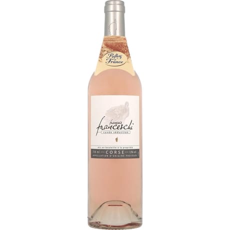 Reflets de france françois franchesci AOP vin rosé corse 12°-75cl