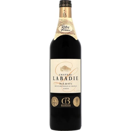 Reflet de france château Labadie médoc  AOP vin rouge12°-75cl