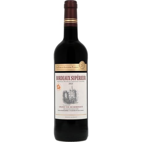 Cave Augustin Florent Bordeaux supérieur vin rouge AOP 12.5% 75cl