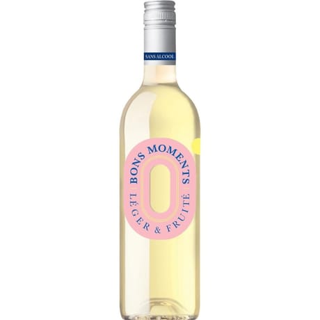 Bons moments vin blanc léger et fruité sans alcool 75cl