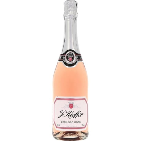 J. Kieffer mousseux vin rosé demi sec 11°- 75cl