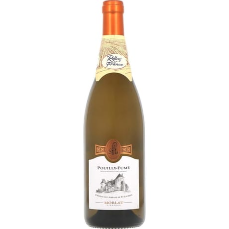 Reflets de france chateau de l'abbaye st laurent pouilly fumé AOP vin blanc 12,5% 75cl