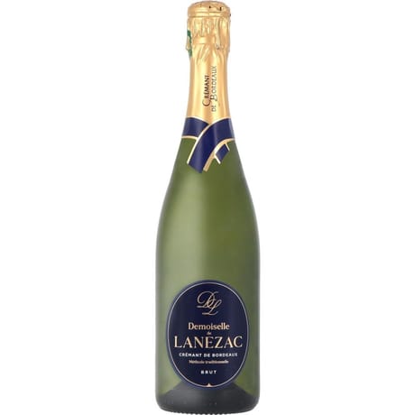 Demoiselle de lanezac cremant de bordeaux brut 12% 75cl