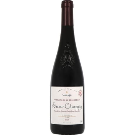 Domaine de la roberdiere saumur-champigny AOP vin rouge 13°-75 cl