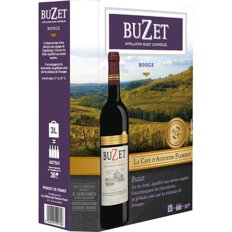 Buzet vin rouge la cave d'Augustin Florent 3l