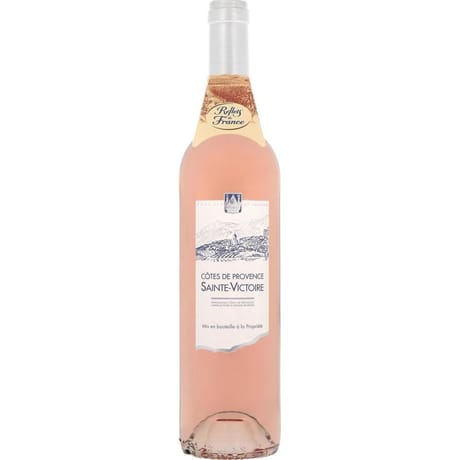 Reflets de france côte de provence sainte vctoire vin rosé AOP 12.5°-75cl