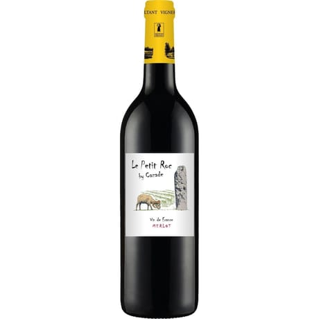 Reflets de france vin rouge merlot le petit roc by cazade 12% 75cl