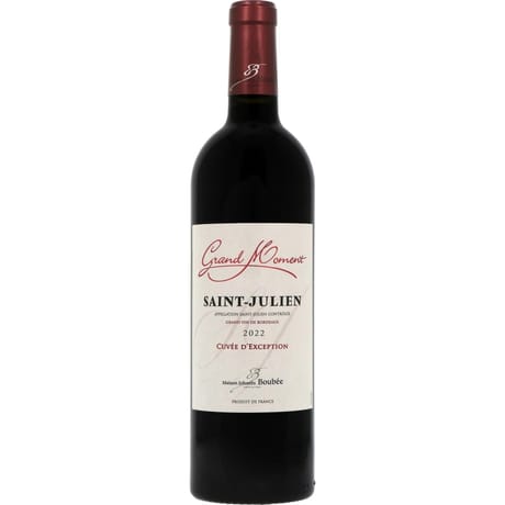 Grand moment saint-julien cuvee d'exception 13% 75cl