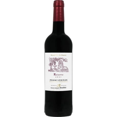 Carrefour maison johanes boubee pessac - leognan reserve 13% 75cl