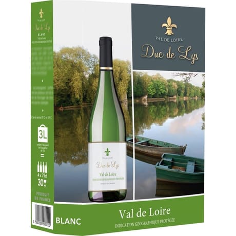 Duc de lys i.g.p. Val de loire bl 12.5% bib 3l