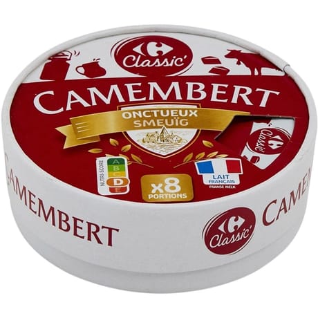 Carrefour Classic' camembert en portions 8x30g