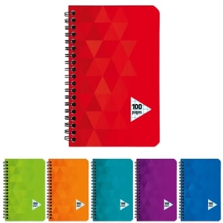 Carrefour carnet reliure intégrale 11x17 cm 100 pages petits carreaux