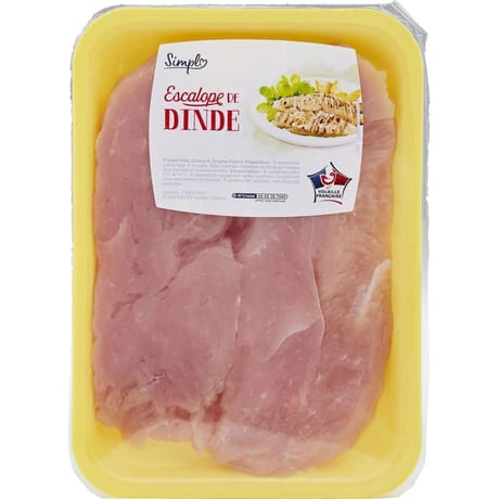 Simpl escalope de dinde