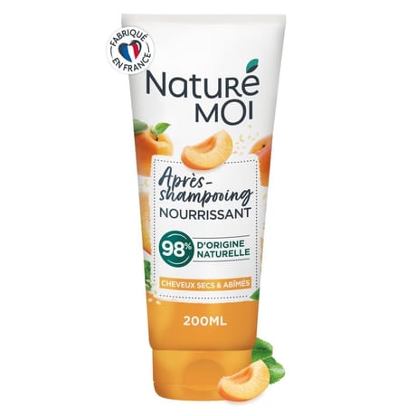 Naturé moi après shampooing nourissant d'abricot bio du roussillon 200ML