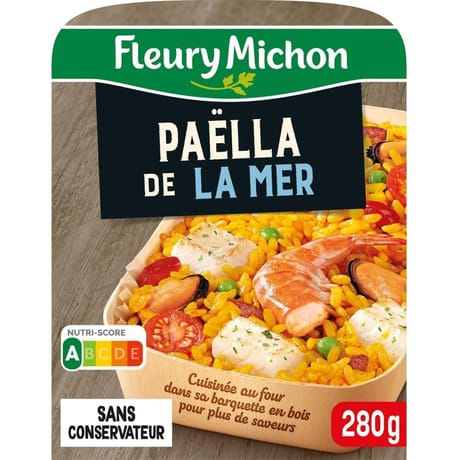 Fleury michon paëlla de la mer 280g