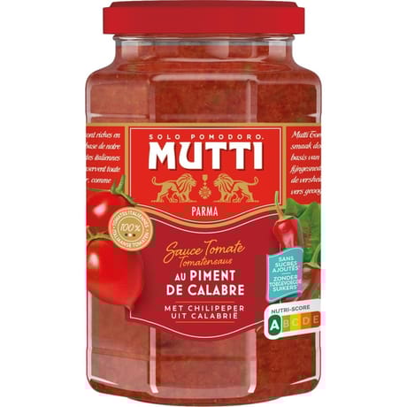 Mutti sauce tomate au piment 400g