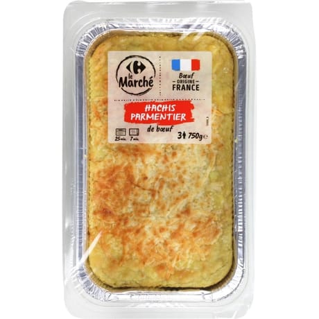 Crf le marché hachis parmentier boeuf 750g