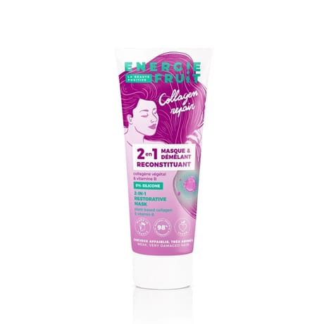 Energie fruits masque 2en1 collagen repair sans silicone 250ml