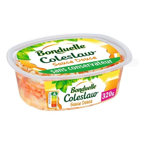 Bonduelle coleslaw sauce douce 320g